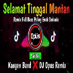 Download Lagu Dj Opus - Dj Selamat Tinggal Mantan Kangen Band Remix Terbaru Full Bass.mp3 Terbaru