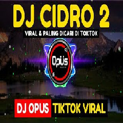 Download Lagu Dj Opus - Dj Cidro 2 Tik Tok Viral 2021.mp3 Terbaru